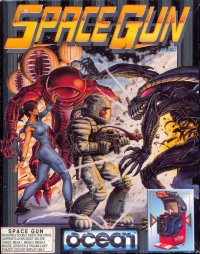 Space Gun Atari ST  box art